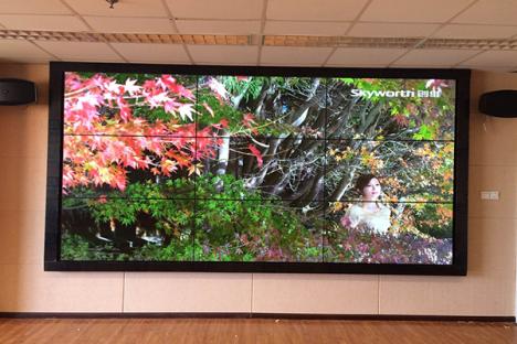 貴州疾控中心拼接屏項(xiàng)目